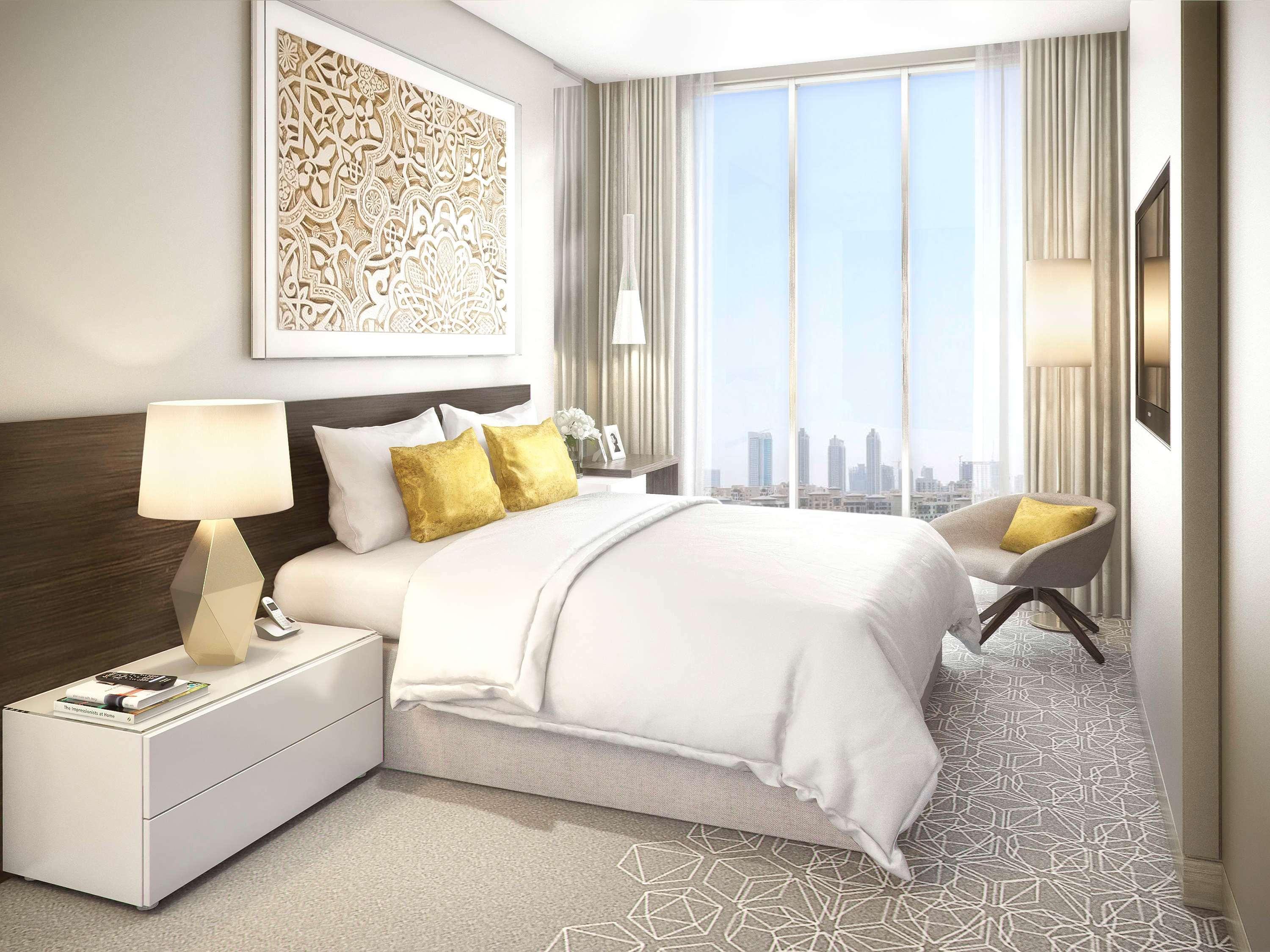 Grand Mercure Dubai City Exterior photo A bedroom at the hotel