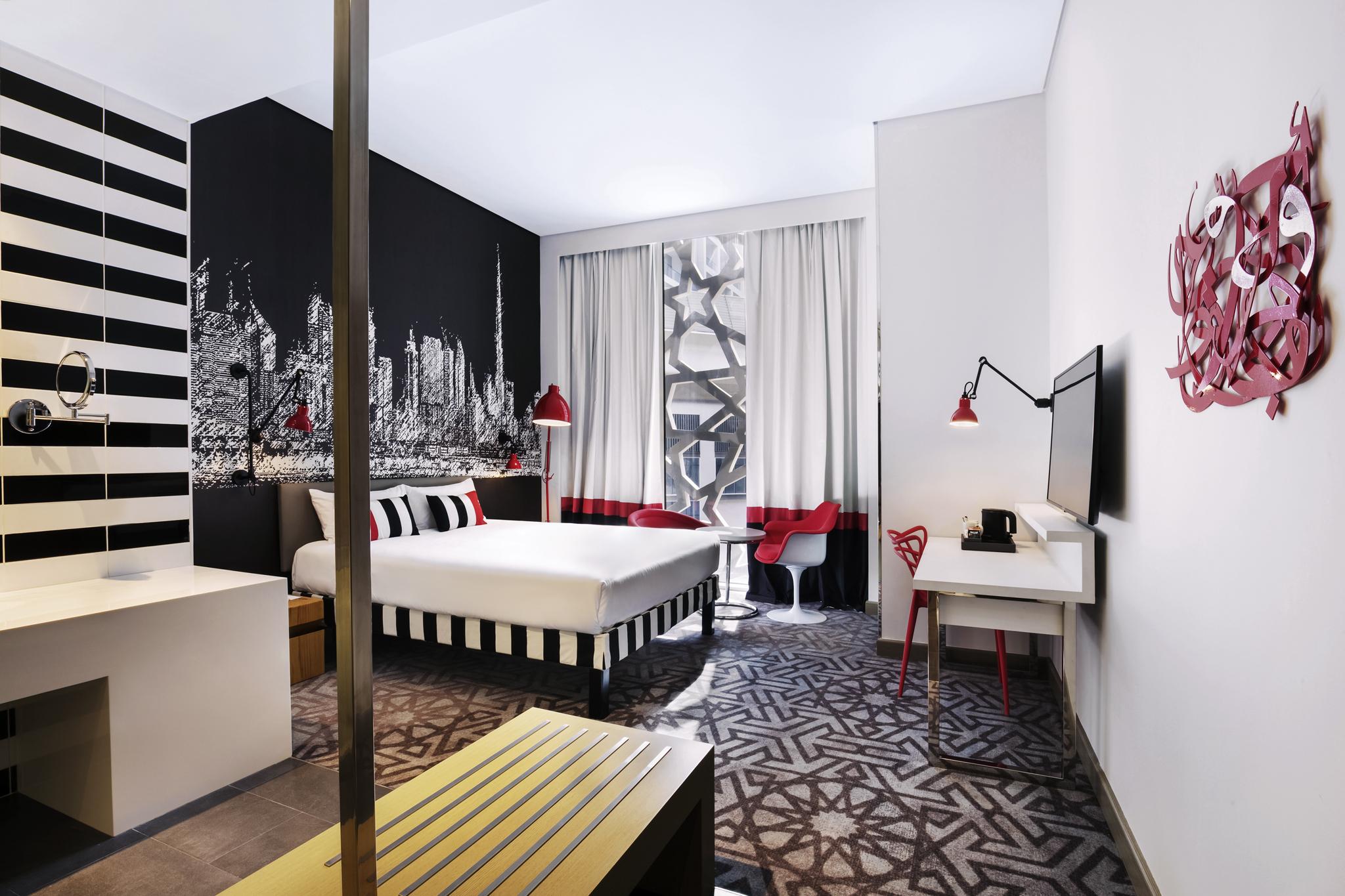 Grand Mercure Dubai City Exterior photo A room at the hotel